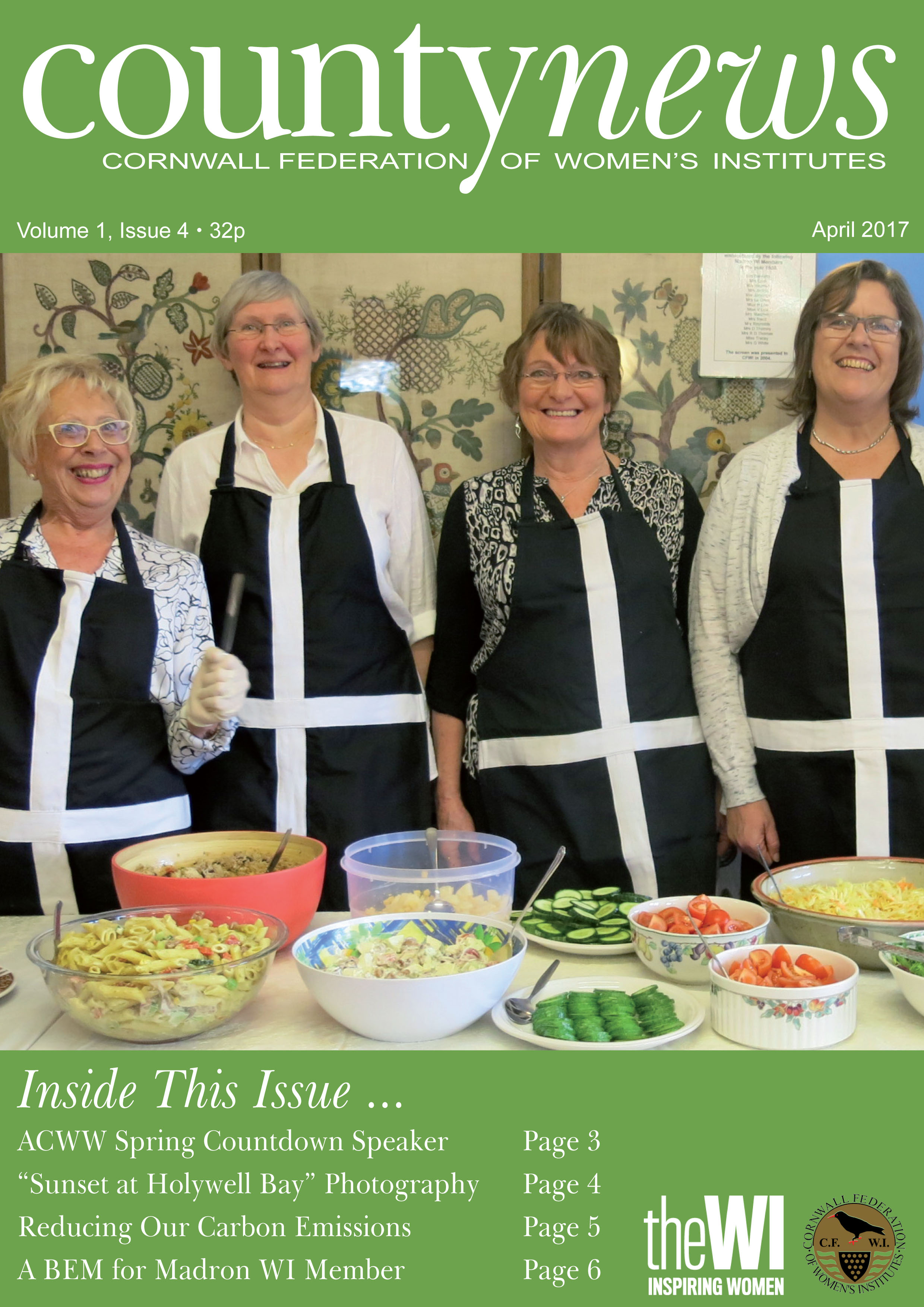 April Cover – CORNWALL FEDERATION OF WOMEN'S INSTITUTES