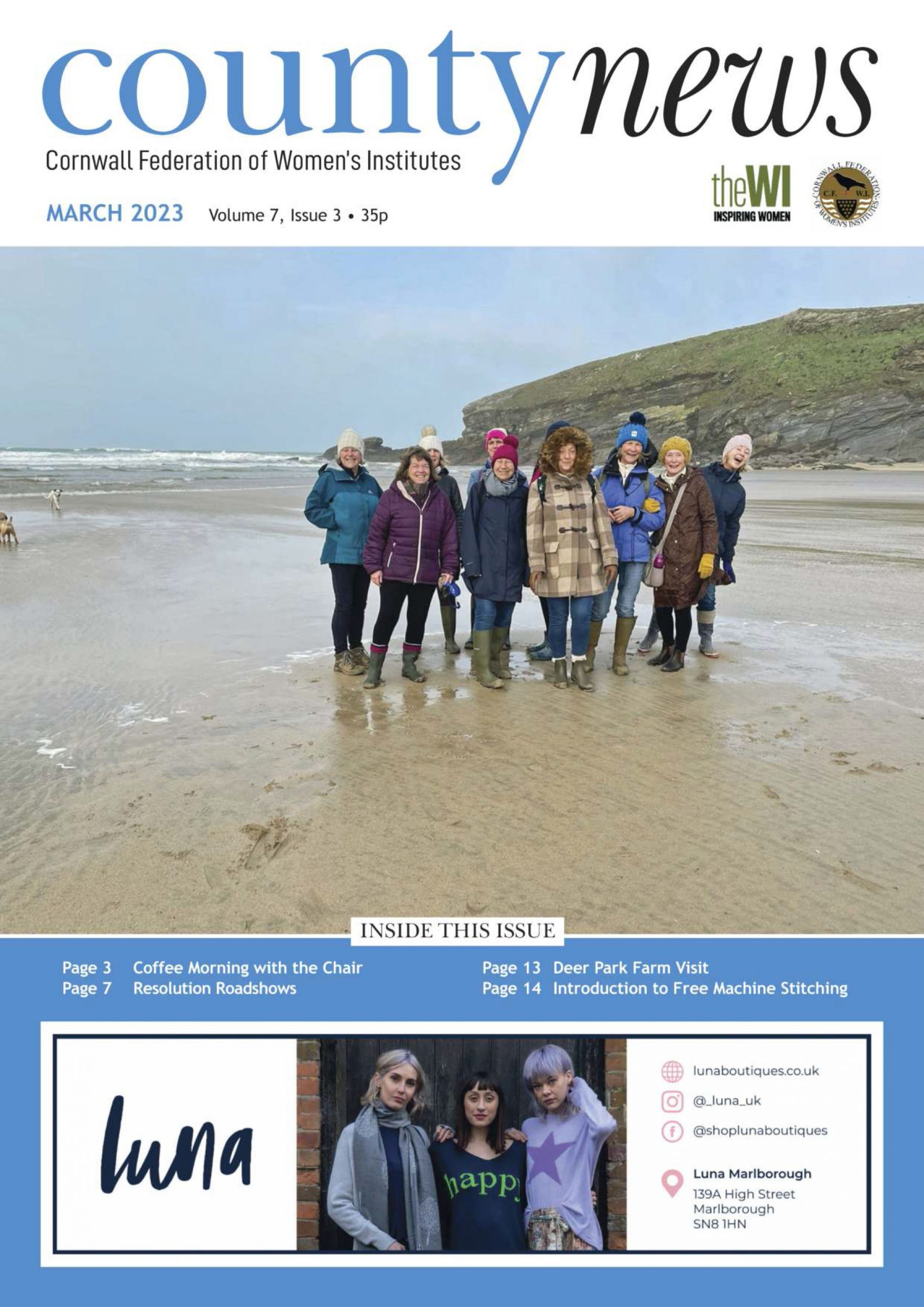 Newsletter – CORNWALL FEDERATION OF WOMEN'S INSTITUTES