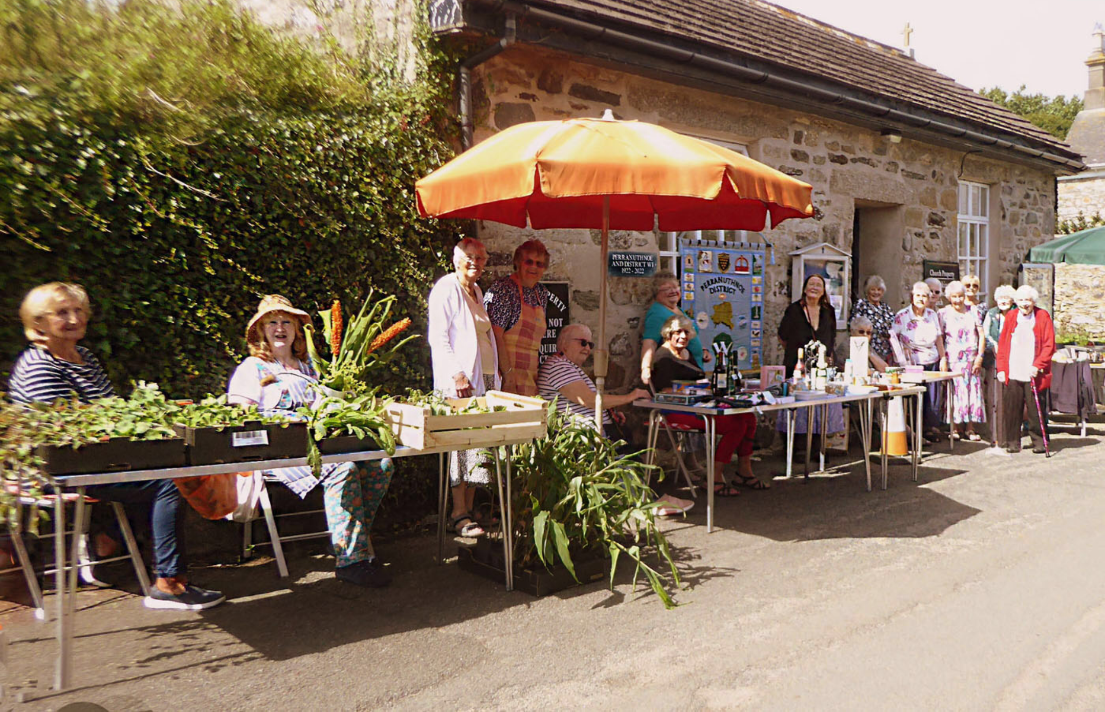 Perranuthnoe and District WI Holds Cream Tea – CORNWALL FEDERATION OF ...