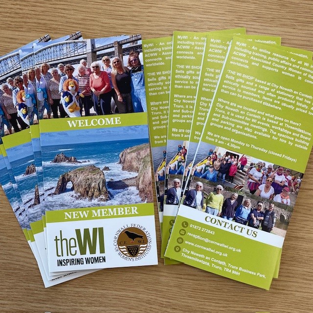 New Member’s Leaflet – CORNWALL FEDERATION OF WOMEN'S INSTITUTES